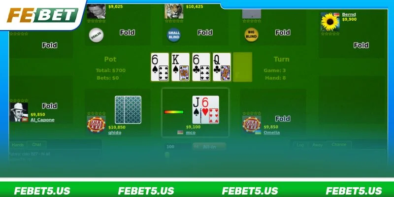 Poker FEBET: Luật Chơi, Mẹo Đánh Bài Làm Chủ Bàn Cược 2026 Các loại bài trong ván chơi Poker được quy định rõ ràng