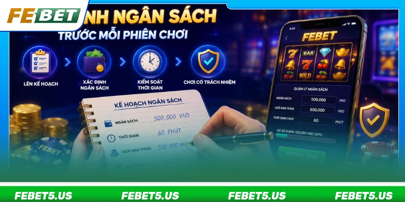 Cược thủ cần xác định ngân sách trước mỗi phiên chơi