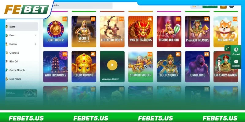 Nổ Hũ 52: Review Siêu Phẩm Game Slot Cực HOT Tại FEBET Kho game chơi Nổ hũ 52 cực chất lượng