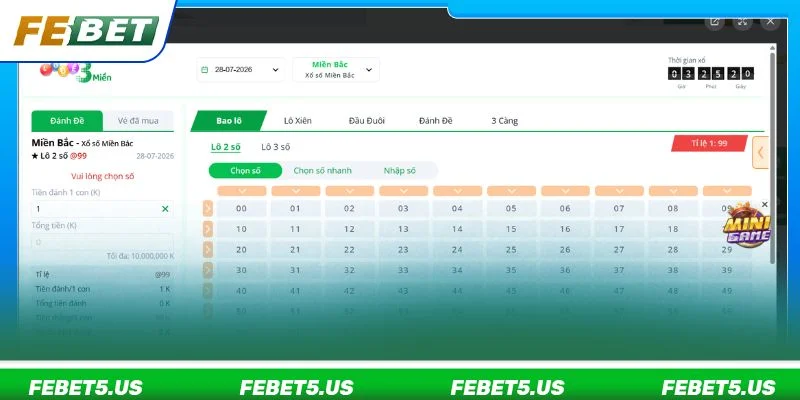 Lô Đề Miền Bắc: FEBET Tổng Hợp 5+ Mẹo Bắt Cầu Đỉnh Cao Lô đề miền Bắc có rất nhiều thể thức chơi thú vị